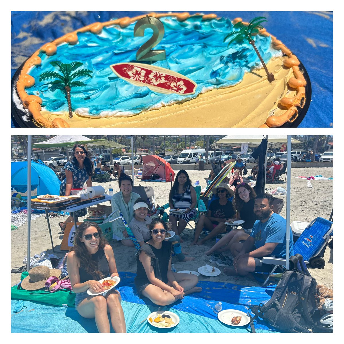 We are officially 2! Such a fun day enjoying some San Diego sun with the lab. Running a lab is a crazy rollercoaster, but my team is the best part!