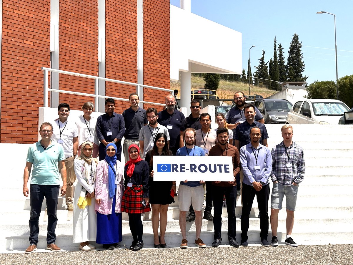 REROUTE_project's tweet image. Group photo on the Day 1 of the RE-ROUTE workshop
#REROUTE #IntelligentTransportSystem