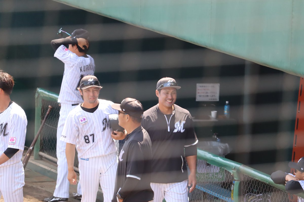 ubon20031003's tweet image. 幕張の要潤
広島から仙台経由で来たマッチョメン
釣り師
#根元俊一　#栗原健太　#堀幸一
#Chibalotte
#プロ野球ai的12球団所属のOB大集合