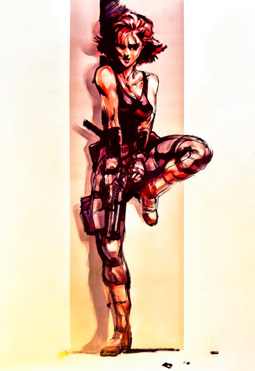 The Art of Metal Gear Solid I-IV • Gallery Works Olga Gurlukovich