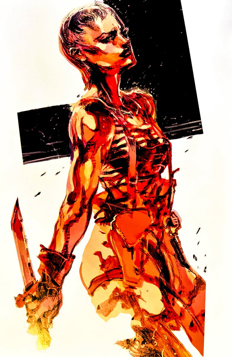 The Art of Metal Gear Solid I-IV • Gallery Works Olga Gurlukovich