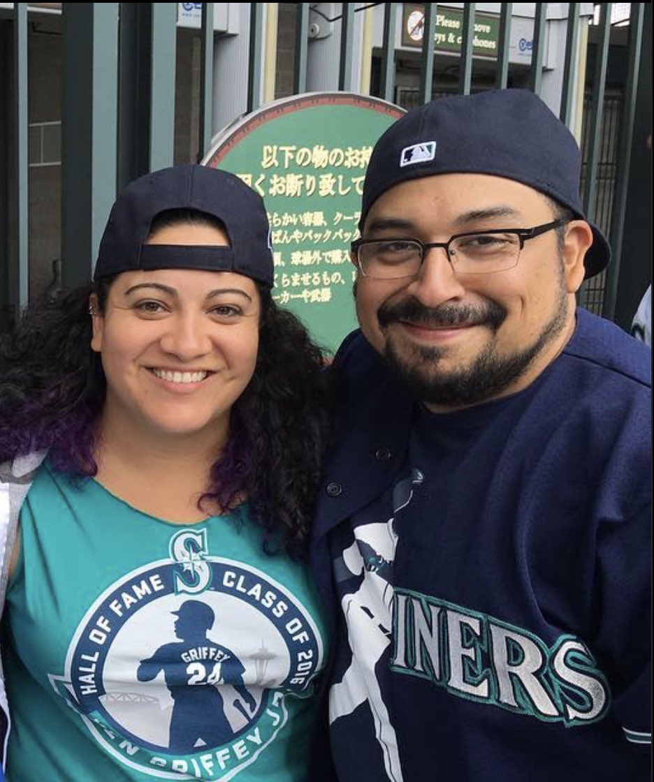 PugetStout's tweet photo. I will always remember 
• our bs’ing at the gates
• how you would say “Ooh” to the “that’s what she said” jokes
• game of “bought u a beer” tag
• being slapped in the face by your hair
• u crying at the end of each szn

Welp who’s crying now #RIPDez 

#BlameDez 💔 #ThanksDez https://t.co/RBjoR5zky2