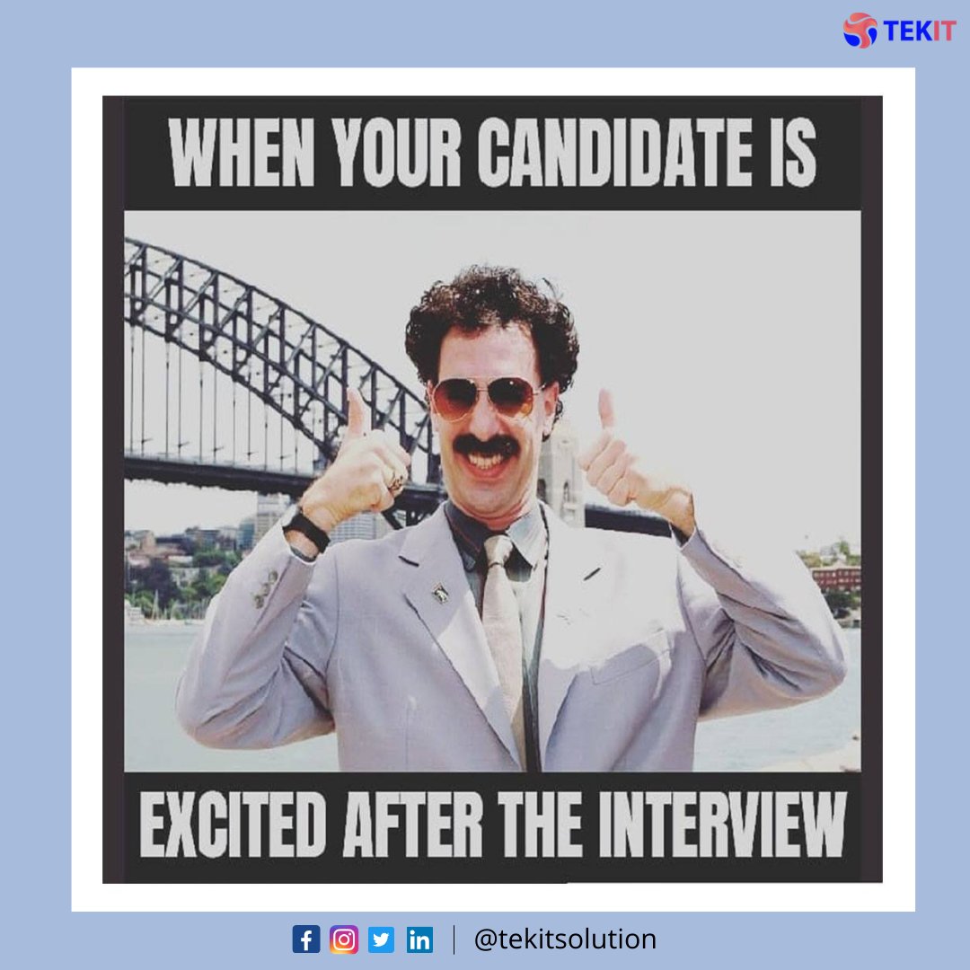 tekitsoftwares's tweet photo. Meme of the Day. 😀

#Meme #memes #memesdaily #HR #Office #candidate #interview
#funnymeme #tekit #tekitsolution #friday #tekitsolutions #itstaff #fridaymeme #funfriday #fridaymemeoffice #memevideo #SpreadTheVision https://t.co/XHsSYcT5xD