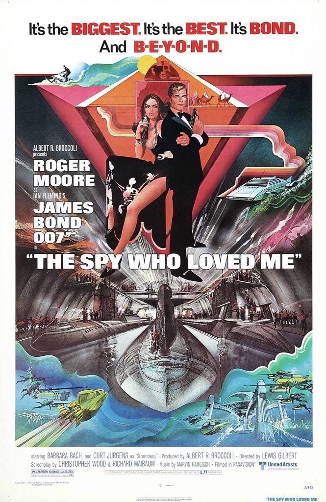 🎬MOVIE HISTORY: 46 years ago today, July 13, 1977, the movie ‘The Spy Who Loved Me’ opened in theaters!

#RogerMoore #BarbaraBach #CurdJurgens #RichardKiel #CarolineMunro #WalterGotell #BernardLee #DesmondLlewelyn #LoisMaxwell #GeoffreyKeen #RobertBeown #GeorgeBaker #JamesBond