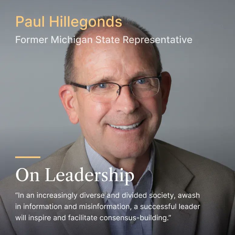 Visit Dome Magazine for this week's release of 'Lessons of Leadership' written by Paul Hillegonds.

Link In Bio.

#DomeIQ #DemocratizePublicPolicy #MichiganPolicy #DomeMagazine #PaulHillegonds