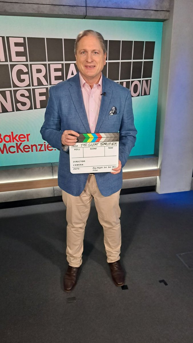 Exciting day filming my new TV series The Great Transformation <a href="/Airport_Ec/">Airport Economist</a>