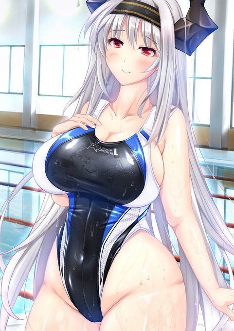 シリシカ姉さんにオリジナル競泳水着を着てもらった 