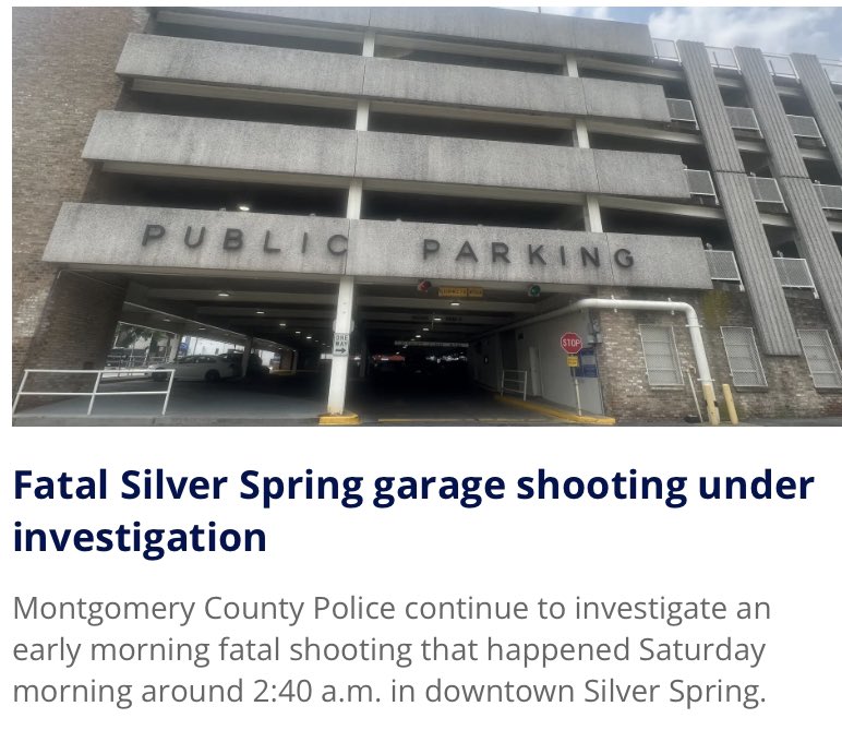 It’s out of control time call in real local leaders like myself … #silverspring #issilverspringsafe #wesmoore @RepRaskin #downtownsilverspring #stopthevoilence #montgomerycounty #moco #standup