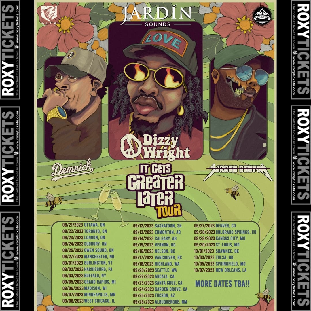 DarrenMinisofer's tweet photo. Tickets, only $20.00 and on sale tomorrow at 10:00 by clicking https://t.co/sPswinVzgd
#DizzyWright #jarrenbenton Hip #Hiphop #musician #billboard. #ScottTurner #roxysaskatoon #Turbosound #saskatoonevents #saskatooning#saskatoonshines #partytime #newvenue #MUSIC #oldschool https://t.co/uBfyRchYj6
