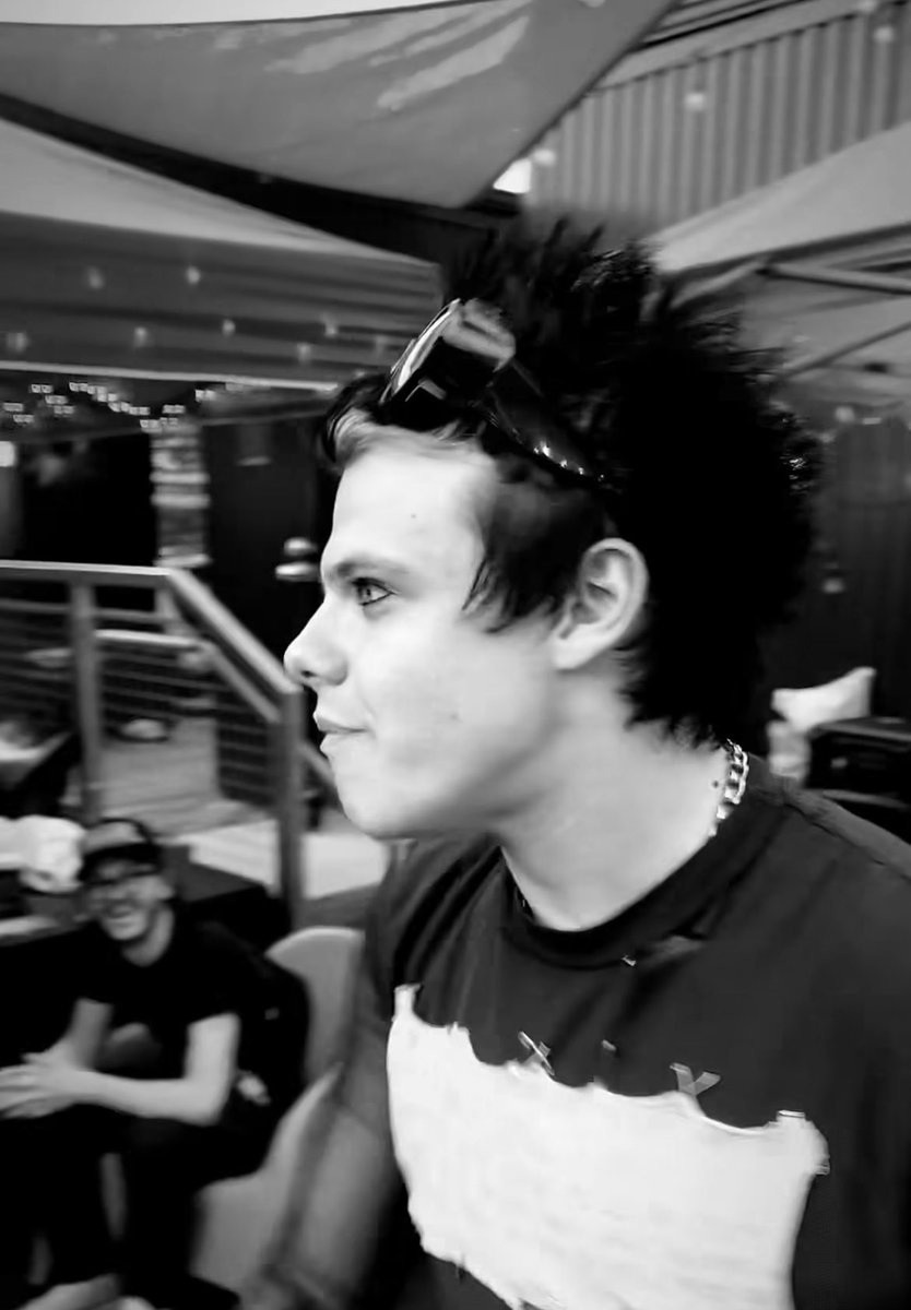 He’s the good to my bad.
He makes my life bearable when I’m having a bad time. 
<a href="/yungblud/">YUNGBLUD</a> 🖤🖤🖤