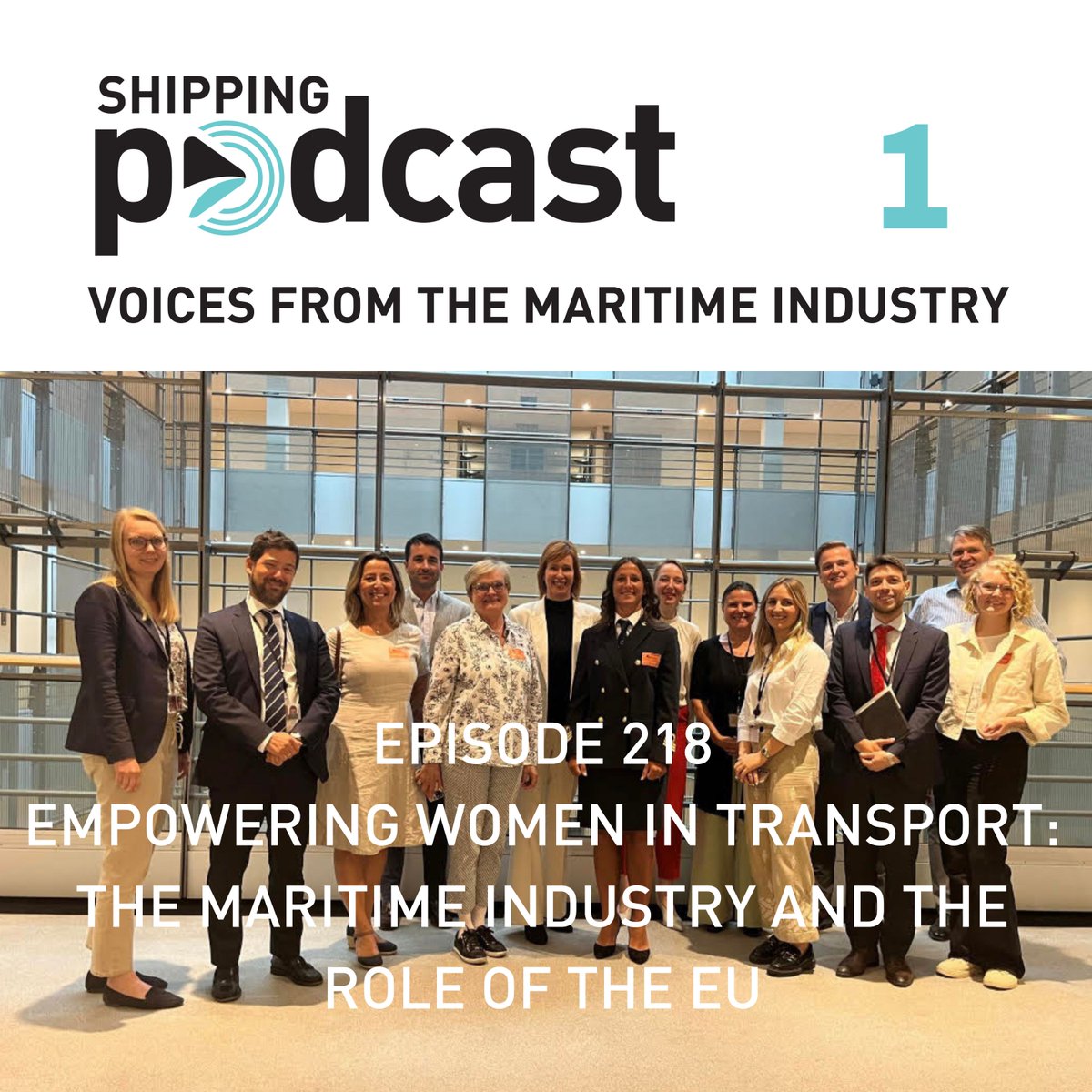 AHOY! It's Shipping Podcast Friday! Episode 218 contains the first half of the panel discussion on Empowering Women in Transport: the maritime industry and the Role of the EU held in Brussels on June 27th, 2023. Enjoy! #shipping #maritime shippingpodcast.com/218-empowering…