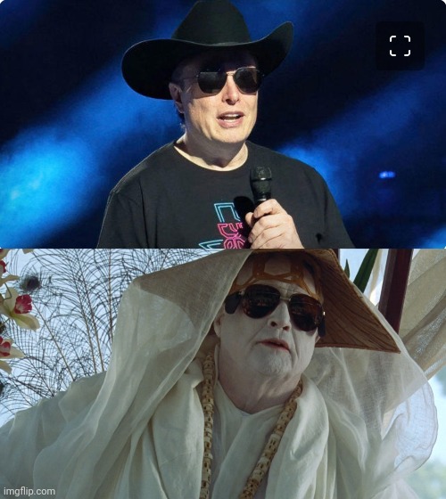 RowdyDogood's tweet photo. Uncanny! 

Elon Musk and his daddy Dr. Moreau. https://t.co/8DJLOgcFS6