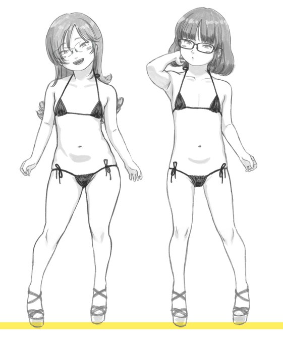 とても気に入ったので体型ベースから用意していろいろいじる 