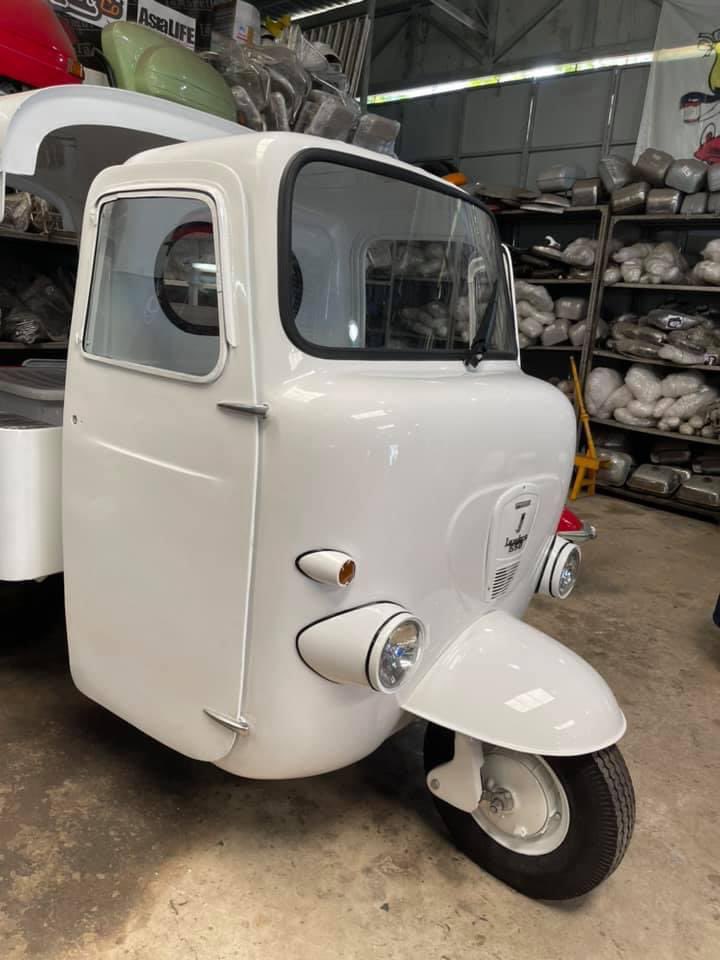 SSCvietnam's tweet photo. This Lambro 550N has been a demanding resto but in the final stages of rebuild this week #Lambro #550N #Innocenti #VietnamWorkhorse #ssc https://t.co/3fFhawbr4K