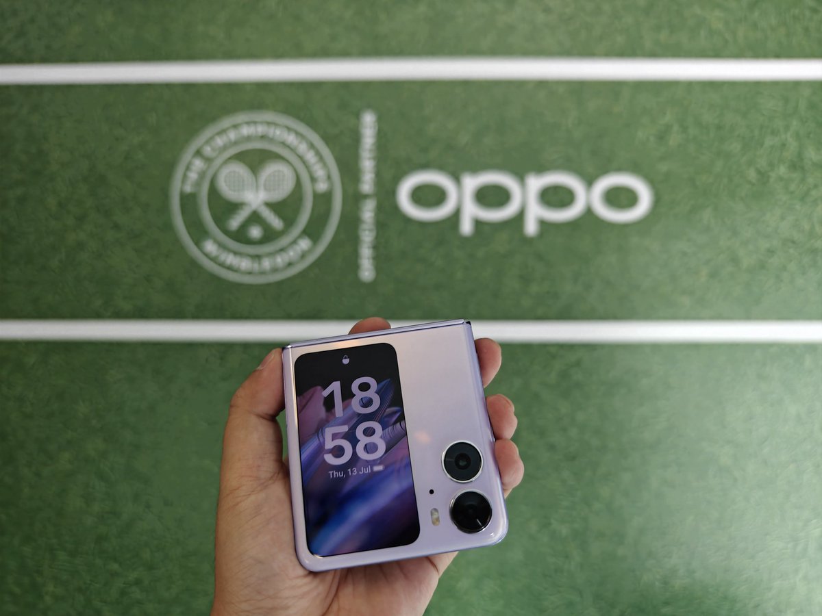 MengguoL's tweet photo. #OPPOWimbledon #OPPOAmbassadors #OPPOFindX6Series @oppo The Championship Wimbledon 2023 https://t.co/ffbSjHBOVR
