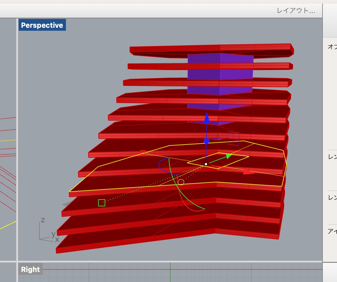 msw_japan's tweet photo. 5日目、コンタ作って外形からフロアを生成できる
Contour と面積確認用のArea
#いまさらRhino https://t.co/Wh0qjxzDIJ