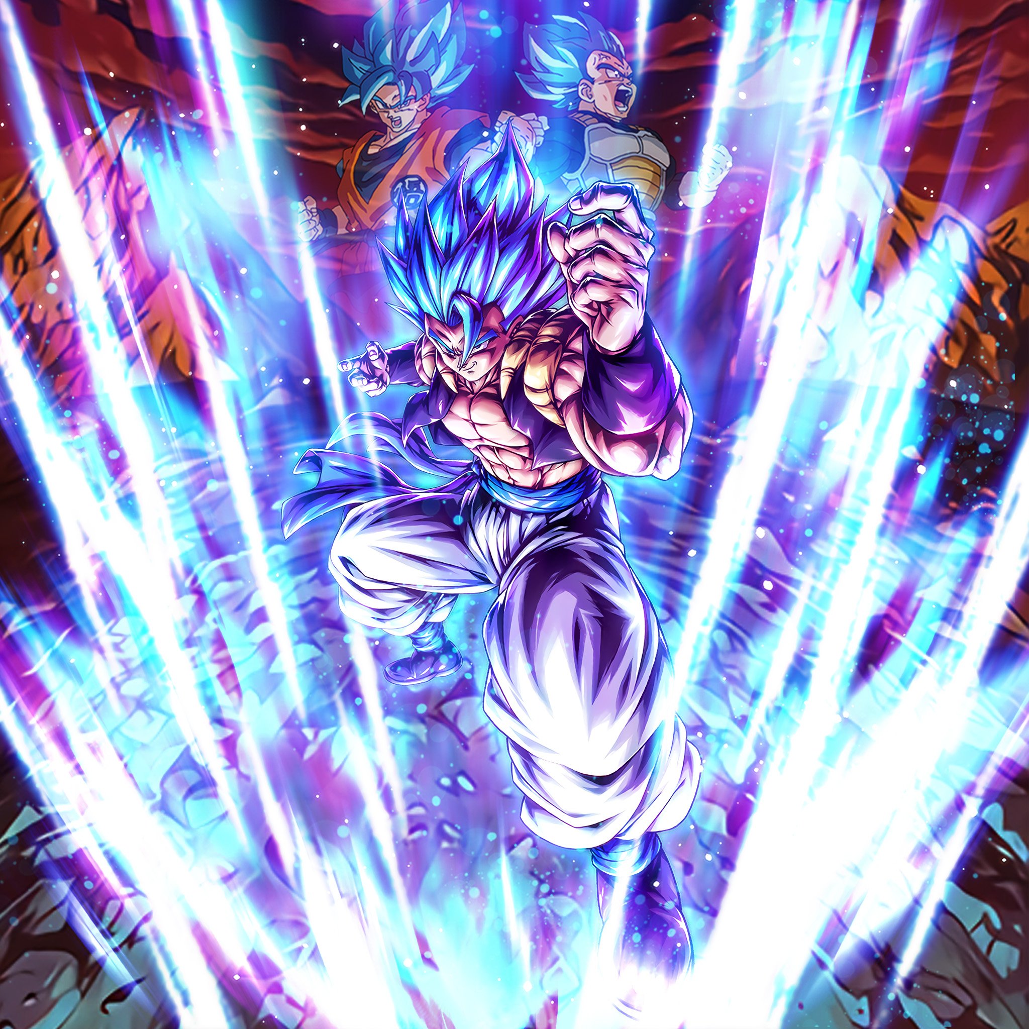 ToonRami on X: I've been staring at Ultra Gogeta Blue and Ultra