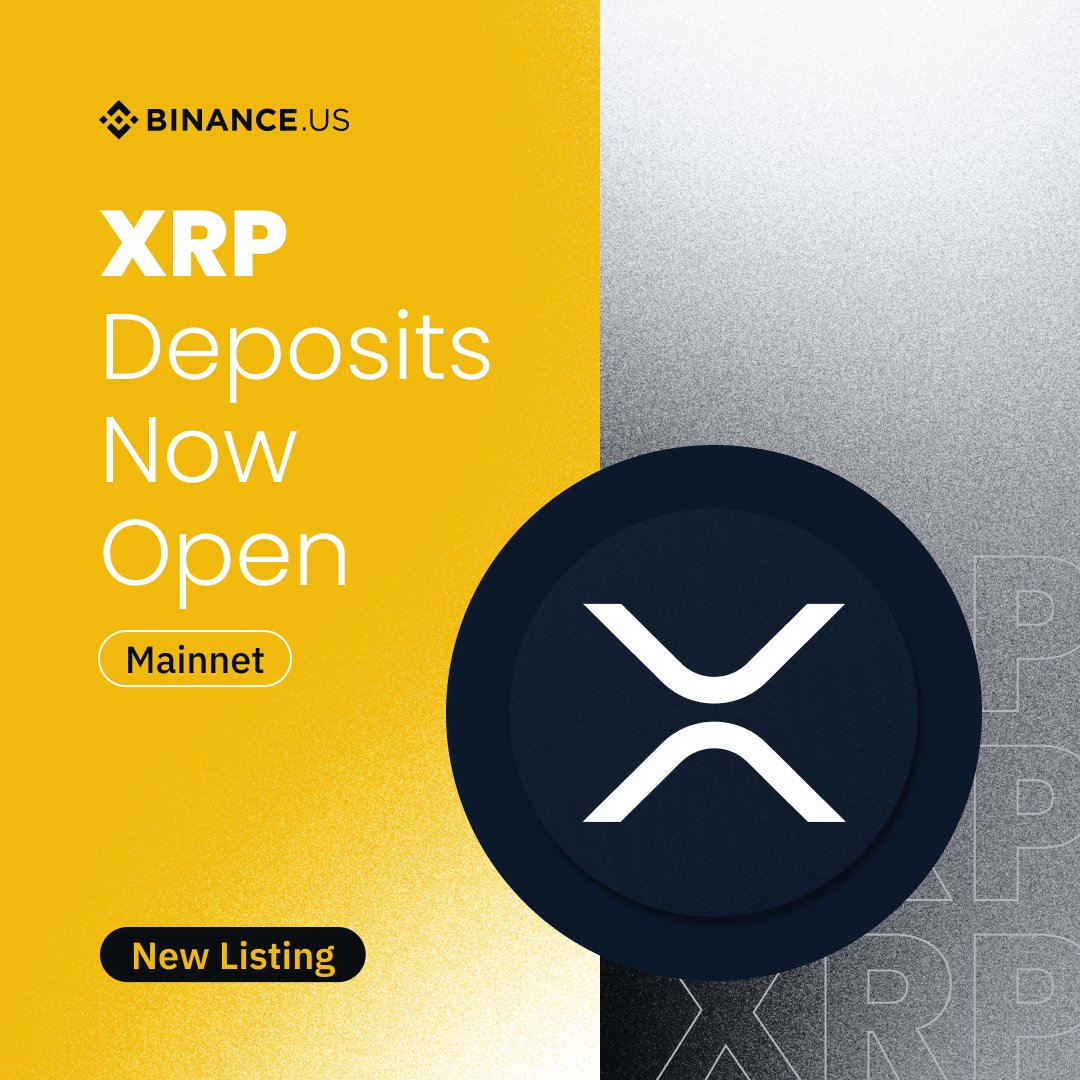 binance-us-on-twitter-deposits-are-open-for-xrp-on-binanceus