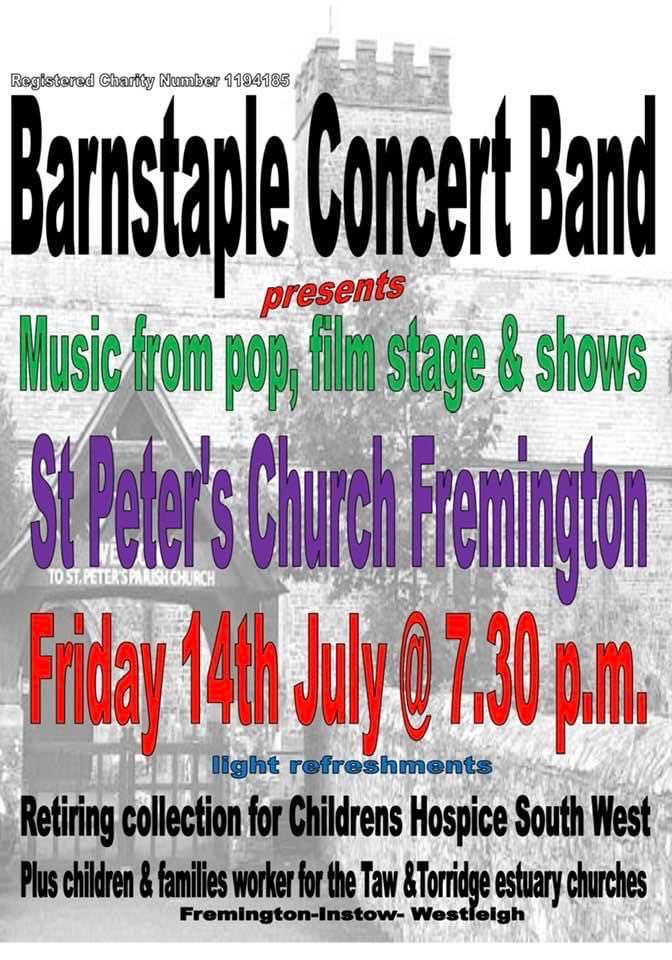 Tonight!
All welcome.
⁦<a href="/barnstapleband/">BarnstapleConcrtBand</a>⁩