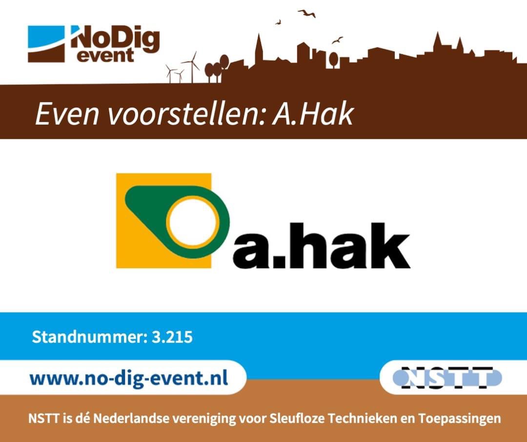 NoDigEvent's tweet image. Beste netwerk,

Vandaag stellen we u graag onze volgende deelnemer voor: A.Hak
Met A.Hak aan boord zijn we verzekerd van nog meer expertise en innovatieve oplossingen. We kunnen niet wachten om u te laten kennismaken met A.Hak  tijdens het evenement.