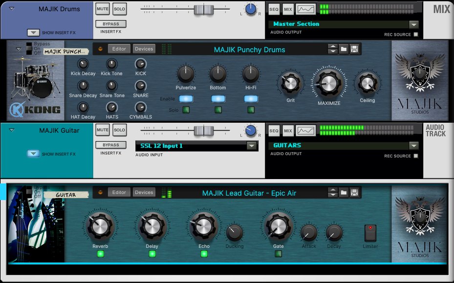 MAJIK_LoEP's tweet image. #Combinators in #Reason12 are pretty awesome. Hoping for even more UI options (like meters) in #Reason13!