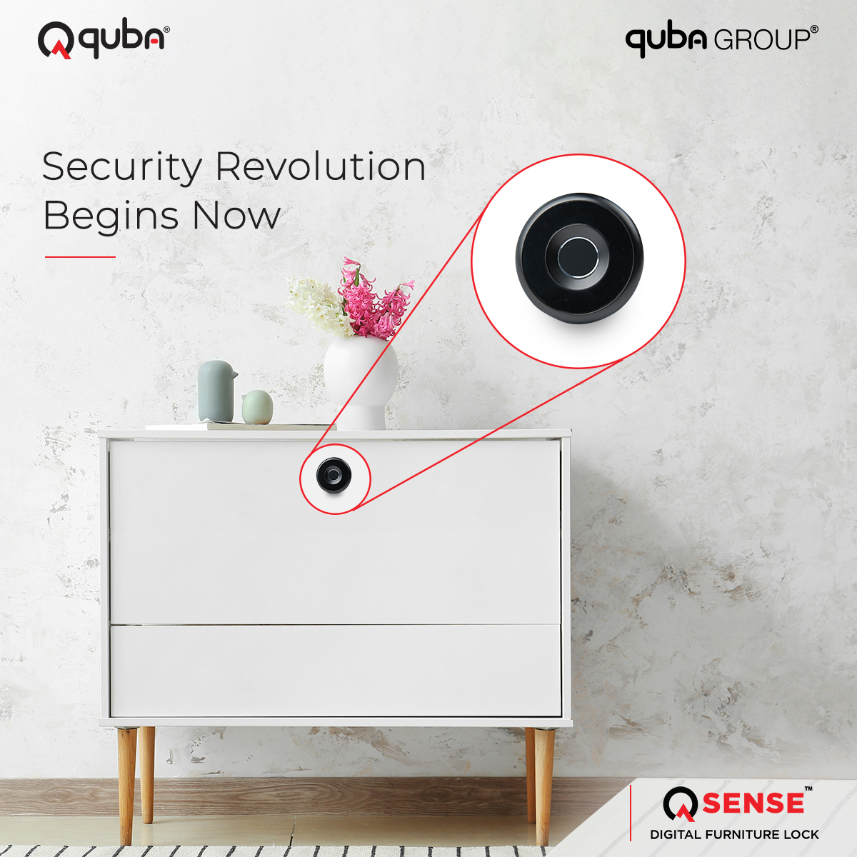 QubaGroupIndia's tweet photo. Explore how our new product range, Q Sense, seamlessly blends into your lifestyle, enhancing your everyday experiences. ​

#SmartFurniture ​#NewProductLaunch #FurnitureTechnology #QSense #Quba #QubaGroupIndia #DigitalFurnitureLocks #Security #Locks #AccessControl https://t.co/ujQGL03Vw8