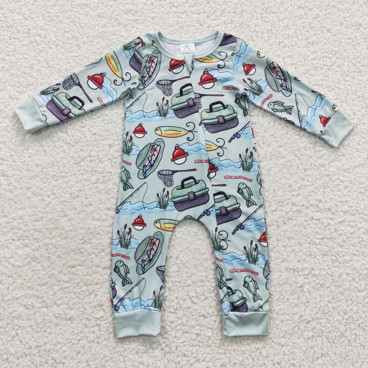 Baby boys green fishing zipper romper
zhihaovip.com/products/lr032…
#boysclothes #infant #fallromper