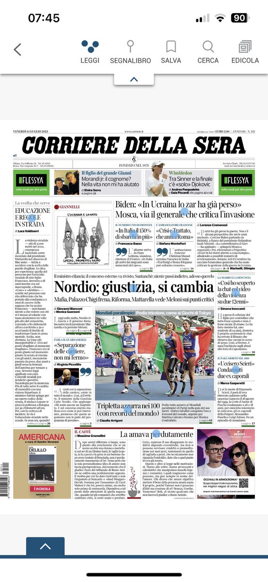 Barney1404's tweet image. Grazie al ⁦@Corriere⁩ che oggi dedica l’editoriale al tema dell’educazione stradale. Vorrei riassumerlo in una frase: le vittime di violenza stradale non sono al posto sbagliato nel momento sbagliato, semmai lo è chi li uccide. La strada è di tutti
