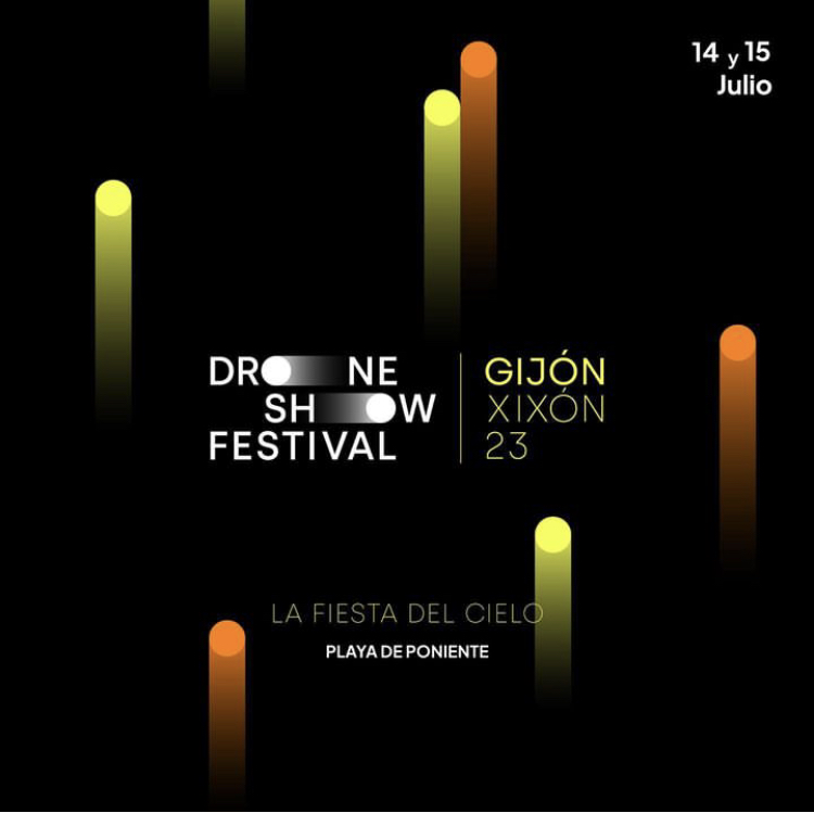 gijon's tweet photo. ⭐️¿Sabéis que hoy y mañana es el Drone Show Festival?
¡Va a ser estratosférico!😉

📍 Playa de Poniente
🛸14 julio -> 22:15 y 23:45 Flock Drone Art 🇪🇸
🛸15 julio -> 22:15 Dutch Drone Shows 🇳🇱 y 23:45 Sky Elements Shows 🇺🇸

- La Fiesta del Cielo -
ℹ️ 👉 https://t.co/9wyTBVotT9 https://t.co/by3hF7LWpT