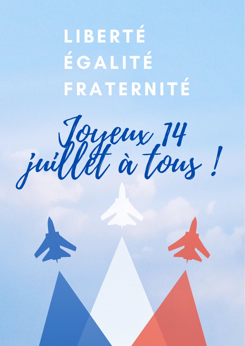 commentry2020's tweet photo. 🇫🇷🇫🇷🇫🇷 JOYEUX #14Juillet ! 🇫🇷🇫🇷🇫🇷

#FeteNationale #Commentry #PourCommentryEvidemment https://t.co/36K4anhGNu