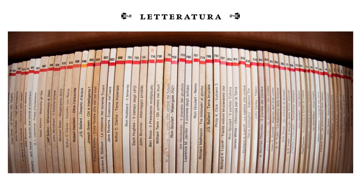 «L’esplorazione delle copertine dei volumi #Urania parte dai disegni, “mostri su mostri” oppure “teatri di indicibili orrori”».

#LeCopertinediUrania di #MicheleMari (<a href="/HumboldtBooks/">Humboldt Books</a>), l’articolo di Giuseppe Schiano di Colella!

🚀➡️ altrianimali.it/2023/07/14/ura…