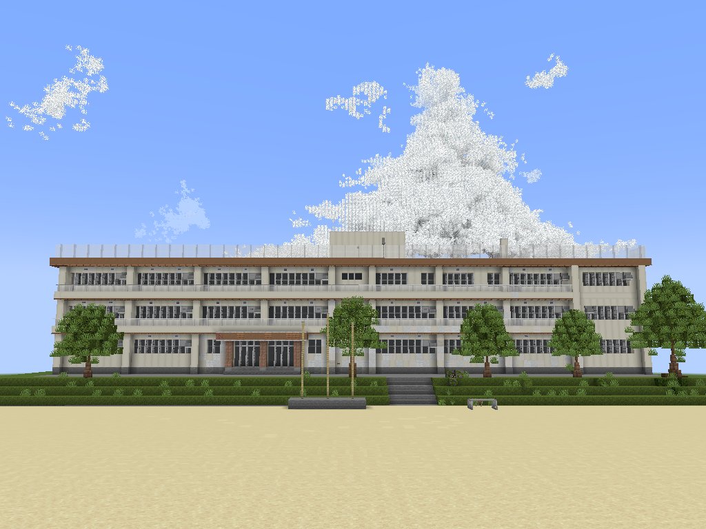 バニラ建築
雲
#Minecraft