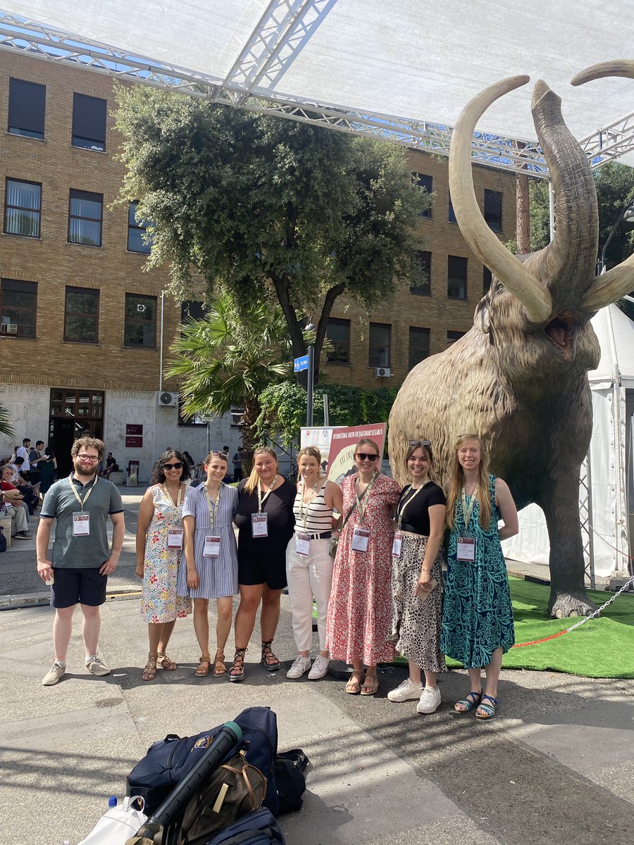 CQR have arrived <a href="/InquaRoma2023/">INQUARoma2023</a>! Ready for a week of Quaternary Science. Stay tuned…we will be showcasing our highlights from our department <a href="/RHULGeography/">RHULGeography</a> on this account #INQUARoma2023 🦣