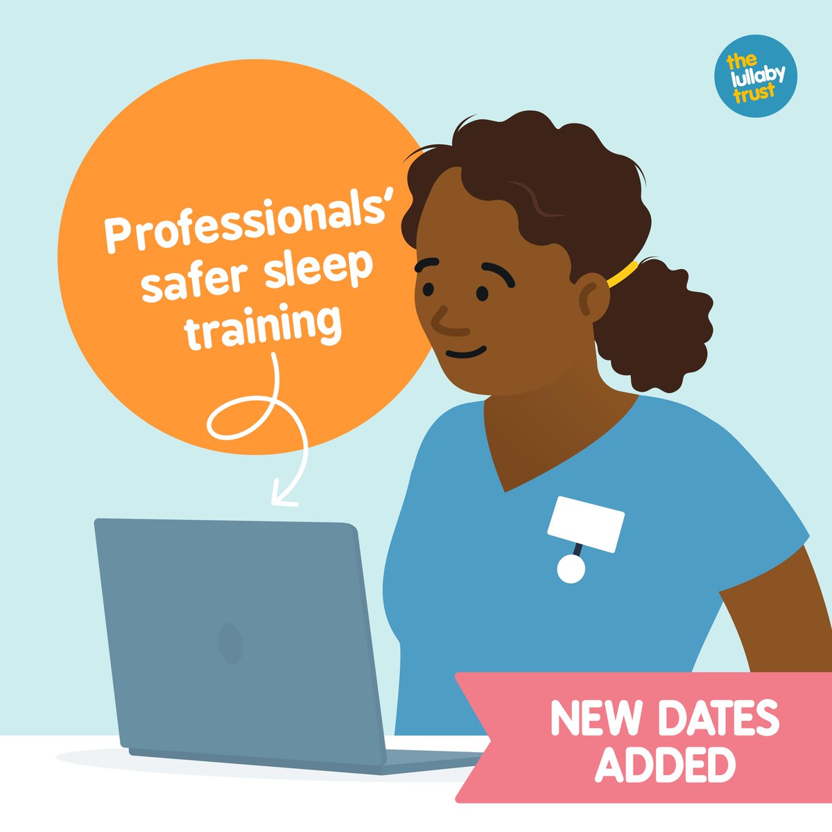 Summer dates available for our safer sleep training. This training is for those in roles where giving safer sleep advice is a core part of the job. The course is made up of two pre-recorded presentations and one live, interactive session. More info here: bit.ly/3mPPtZ3
