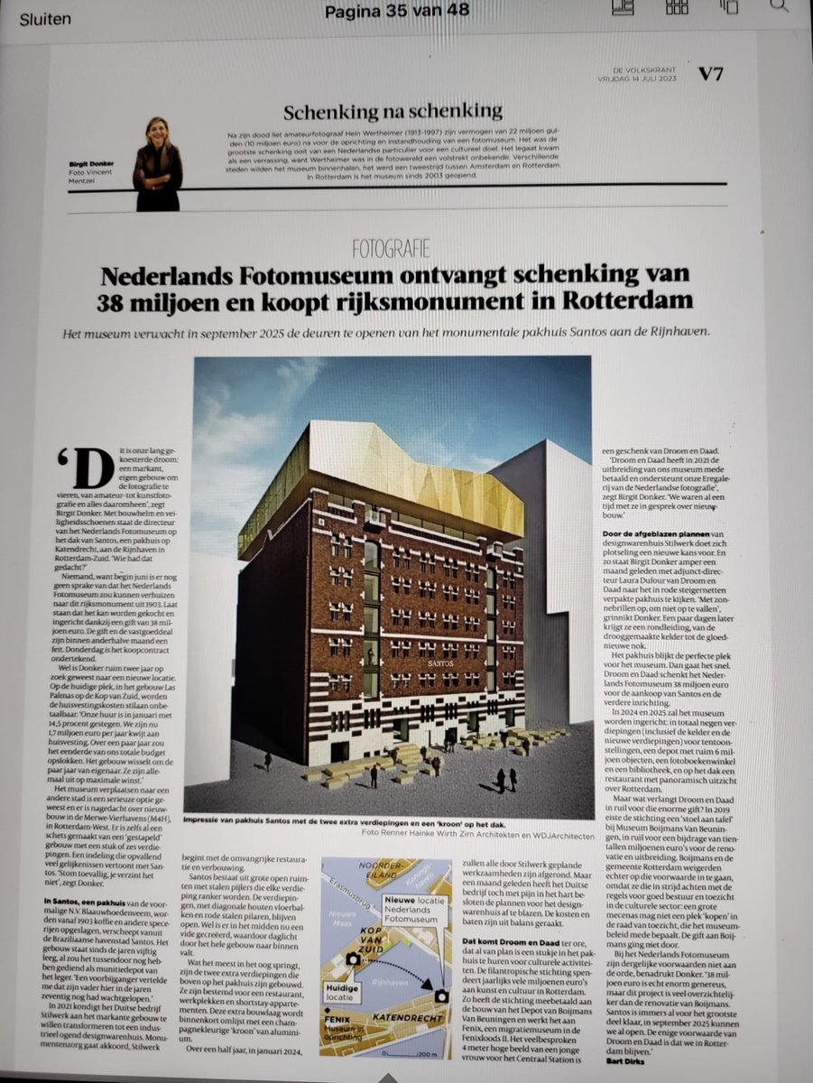Pelsje's tweet photo. Van harte gefeliciteerd @nlfotomuseum. Leve het mecenaat. https://t.co/YD5Ik5z8z8