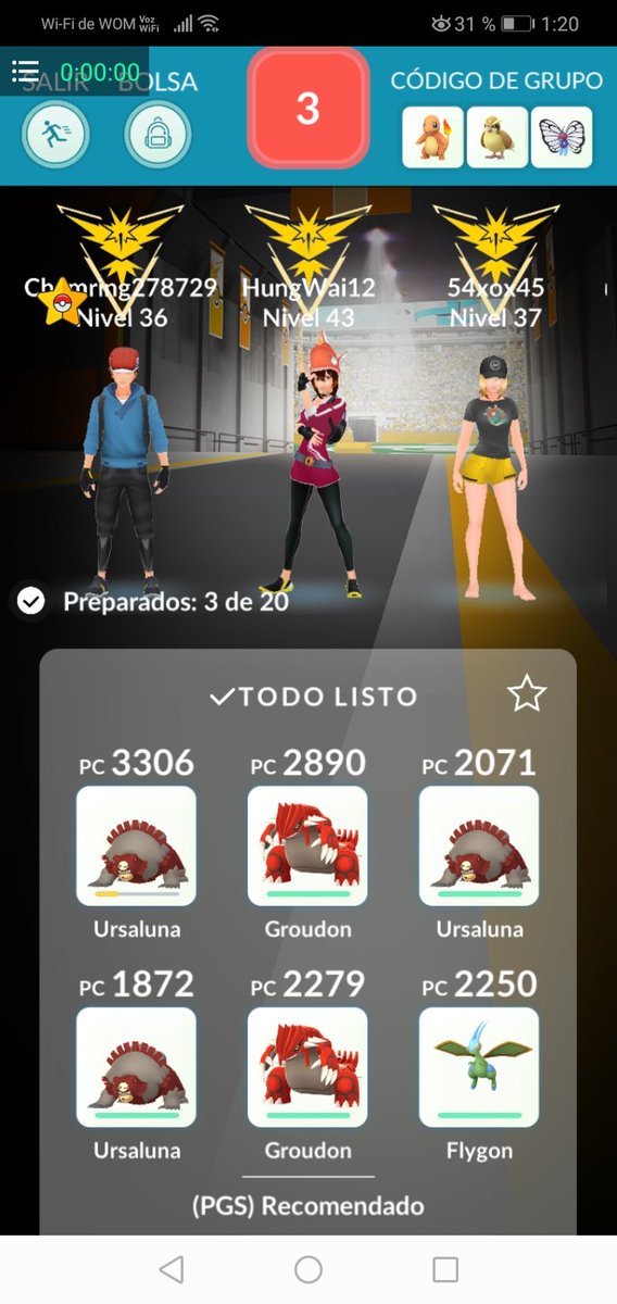 ComunidadFlyOfi's tweet image. Funcion "preparados" ya en algunos lugares de prueba en #PokemonGo Cuando ya todos esten listos. Inician la raids evitando tanto conteo regresivo.