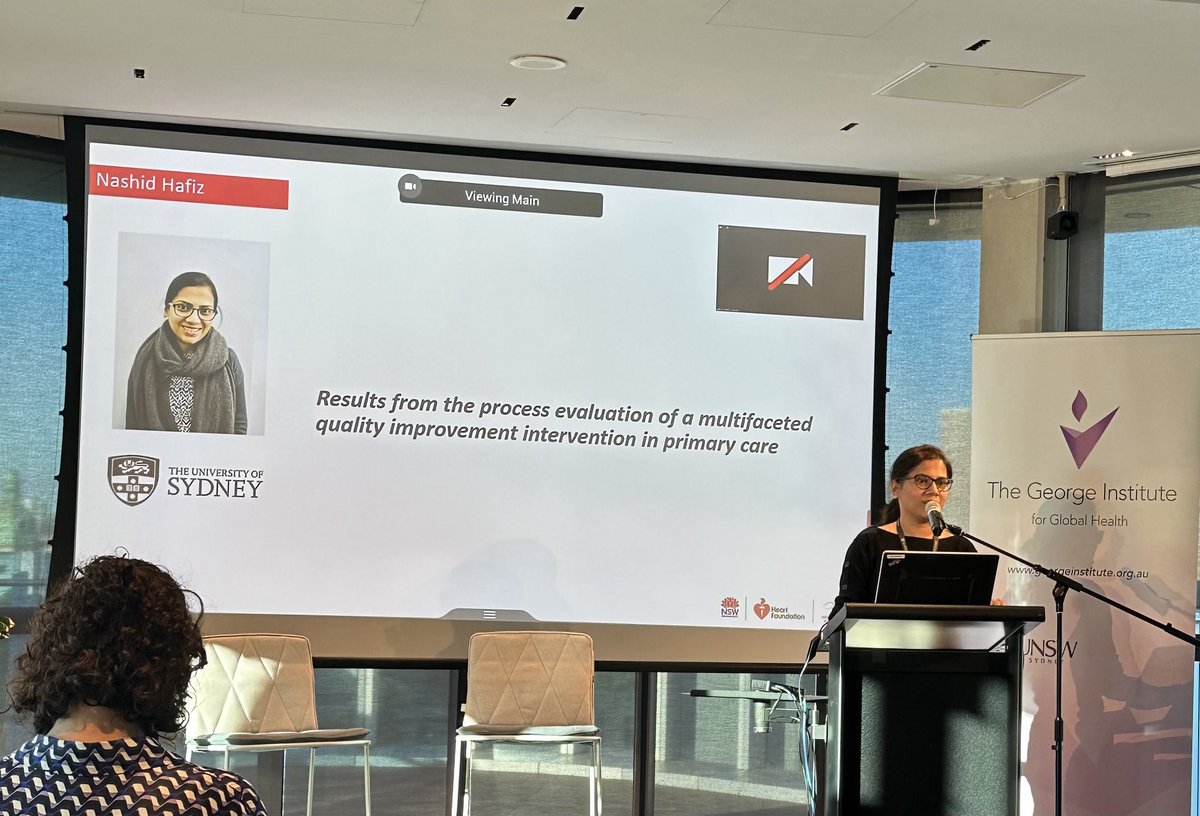 Robyn Gallagher (@robyndgallagher) on Twitter photo Quality improvement for cardiovascular disease in primary health, QUELL short process evaluation <a href="/HafizNashid/">Dr Nashid Sabrina Hafiz</a> discusses practice engagement @SolveChd Quality improvement for cardiovascular disease in primary health, QUELL short process evaluation <a href="/HafizNashid/">Dr Nashid Sabrina Hafiz</a> discusses practice engagement @SolveChd