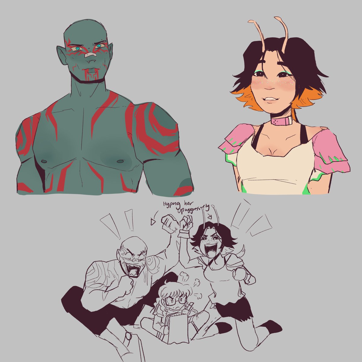 BTGalaxy7's tweet image. rewatched Guardians of the Galaxy 1 and 2 and I wanted to share my #Spidersonas version of the Guardians of the Galaxy
#GuardiansOfTheGalaxy