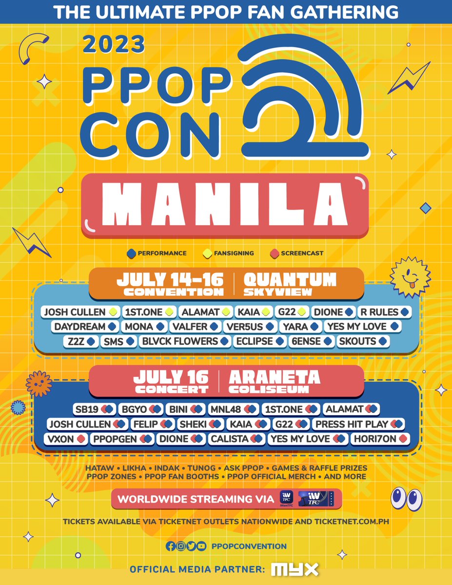 MYX Global on Twitter "The ultimate PPOP fan gathering starts TODAY