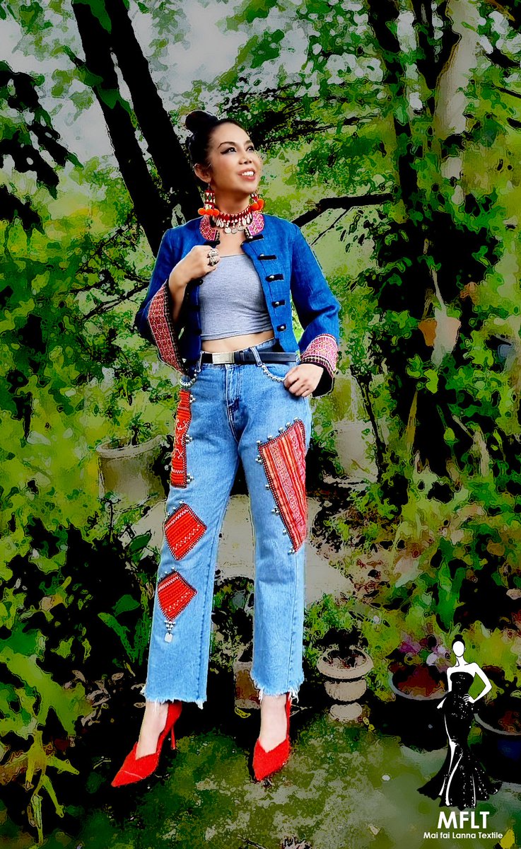 LannaTextile's tweet photo. Hemp Shirt &amp; Jeans by Mai Fai Lanna Textile / Design by Chatima
#fashion #fashionstyle #fashionblogger
#streetfashion #hemp #jeans #fashiondesigner https://t.co/1vrwwGTNz0