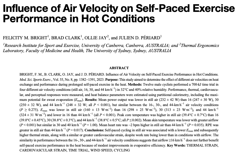 Julien Périard (@drjperiard) on Twitter photo Nice to see <a href="/FelicityMBright/">Felicity Bright</a>'s paper in <a href="/MSSEonline/">Medicine & Science in Sports & Exercise</a> journal format!
<a href="/EnvPhysiolLab/">Environmental Physiology Research Laboratory</a> <a href="/UC_RISE/">UCRISE</a> <a href="/HeatHealth_USYD/">Heat and Health Research Incubator</a>
journals.lww.com/acsm-msse/Full… Nice to see <a href="/FelicityMBright/">Felicity Bright</a>'s paper in <a href="/MSSEonline/">Medicine & Science in Sports & Exercise</a> journal format!
<a href="/EnvPhysiolLab/">Environmental Physiology Research Laboratory</a> <a href="/UC_RISE/">UCRISE</a> <a href="/HeatHealth_USYD/">Heat and Health Research Incubator</a>
journals.lww.com/acsm-msse/Full…