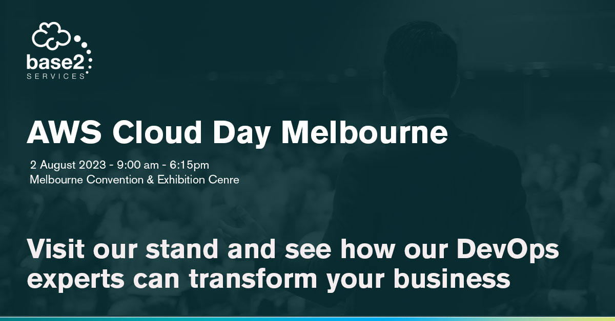We are proudly sponsoring AWS Cloud Day Melbourne - 2nd August 2023. Join business &amp; tech leaders as they discuss how AWS can accelerate innovation &amp; uncover new opportunities, and stop by our stand to talk to a DevOps expert.

Register today 👉  bit.ly/44IGIE9