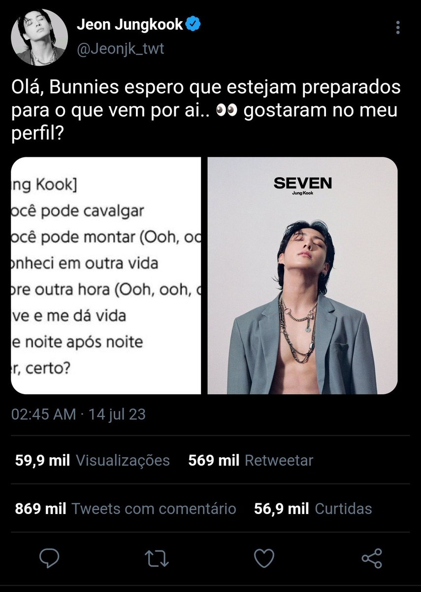 btswilld's tweet photo. #jikookau / #aujikook ; Seven

Jimin sempre terminava com Jeon Jungkook e voltava após sete dias pelas as recaídas mas dessa vez foi diferente..

Ou

Onde Jeon não aceita o termino e vai tentar reconquistar a sua "estrella" em sete meses e provar que o ama de verdade. https://t.co/nIuKhnQMet