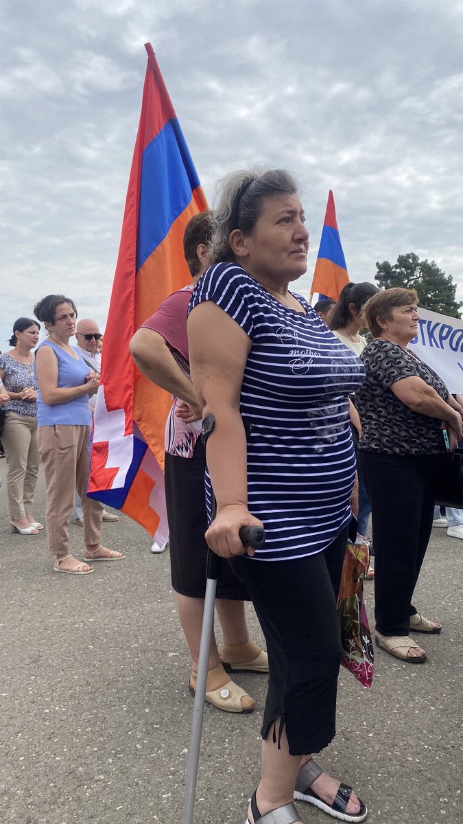 SiranushSargsy1's tweet photo. More photos from the rally.
#StopArtsakhBlockade https://t.co/ItFceWJmCf