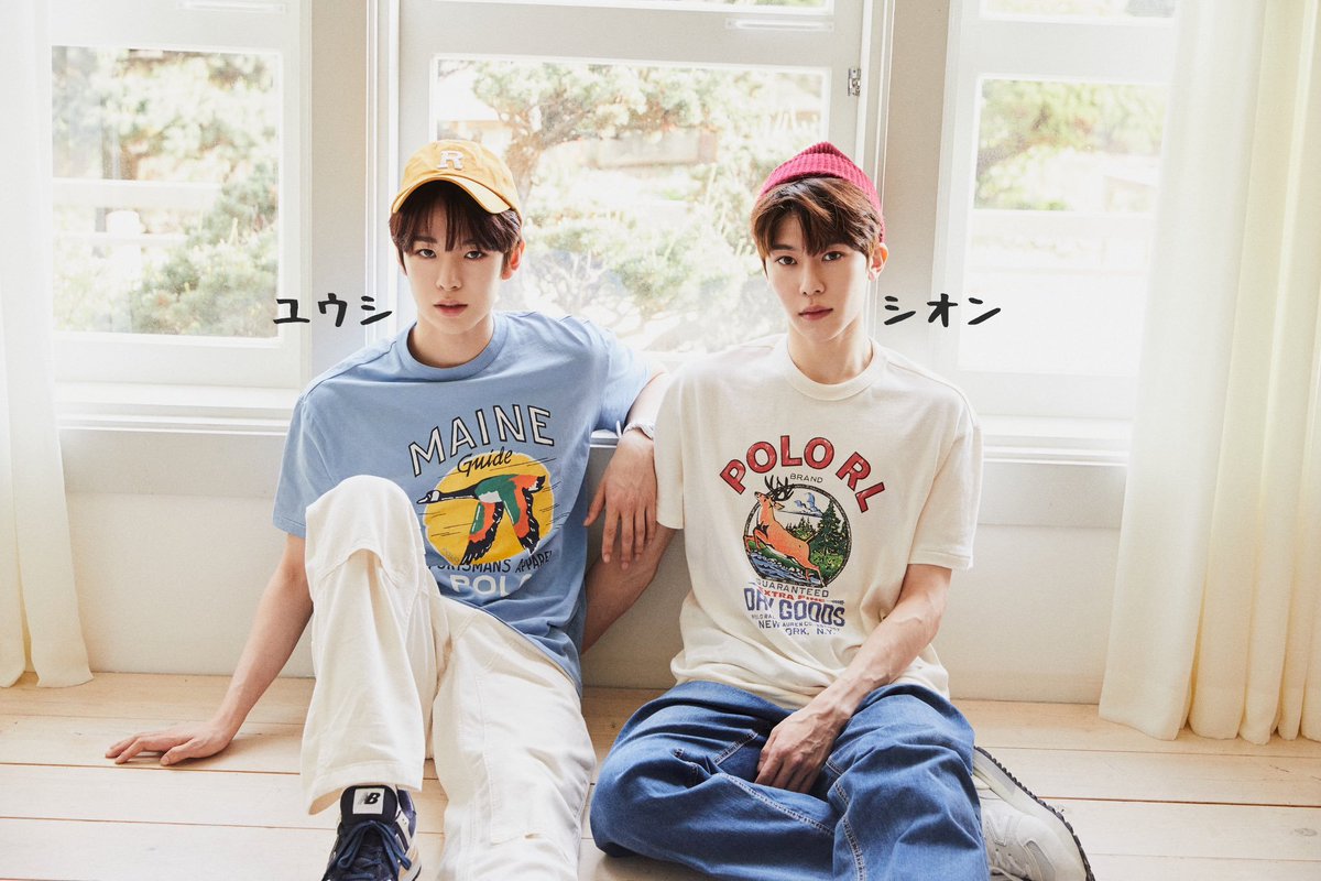 NCT東京メンバーのルキズ2人 左が得能 勇志(トクノウ #ユウシ