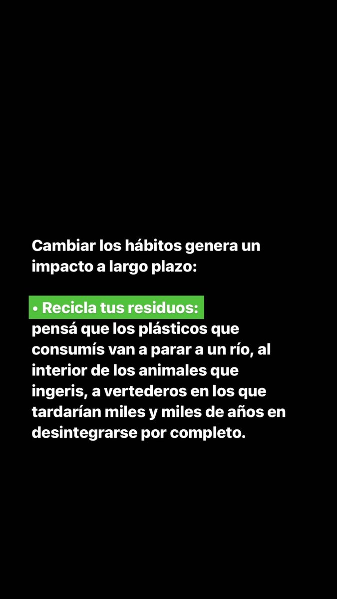 VickyyCconde's tweet photo. Solo 8 años para que no haya vuelta atrás.

Lo que subí a mis historias de Instagram lo comparto acá. 

Espero resuene con ustedes y se sumen a hacer algo de lo q se suele proponer. 

Si ya lo hacen cuéntenme acá 🤍🌎 https://t.co/5FRMeoJZPF