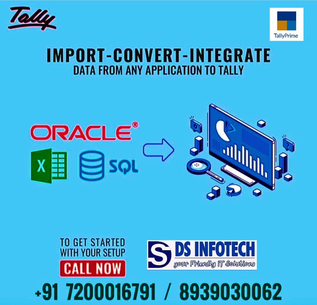 JANESH_DS's tweet image. EXCEL TO TALLY IMPORT TOOL
&amp;gt; All Ledger &amp;amp; Item Masters Import
&amp;gt; All Accounting, Inventory, Payroll Vouchers Import
#ExcelToTally #TallySolutions #TallyUpgrade #TallyAddon #TallyTDL #TallyIntegration #TallyCustomization #TDL #BusinessSoftware #AccountingSoftware #DSInfoTechTally