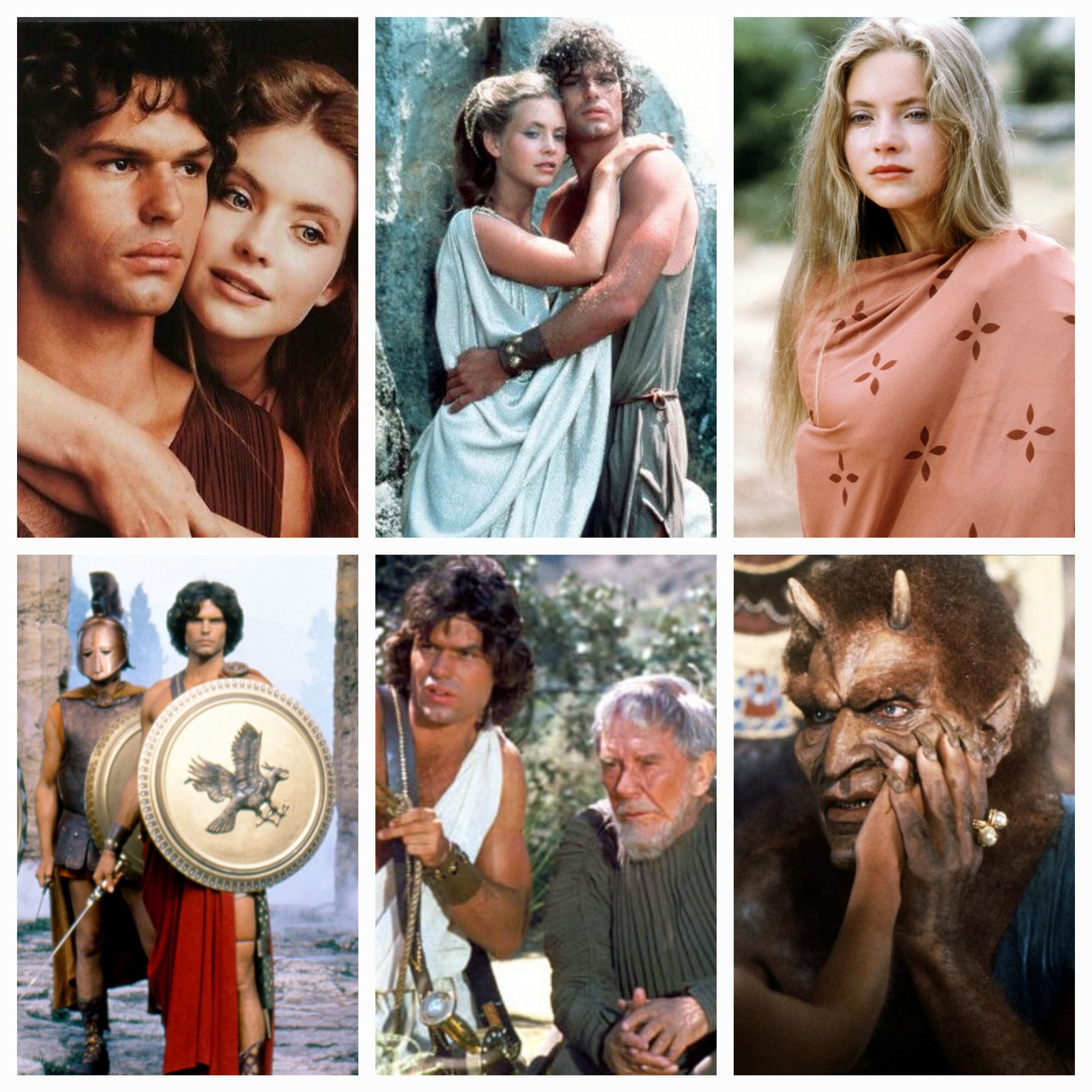  Clash of the Titans (1981) : Harry Hamlin, Judi Bowker