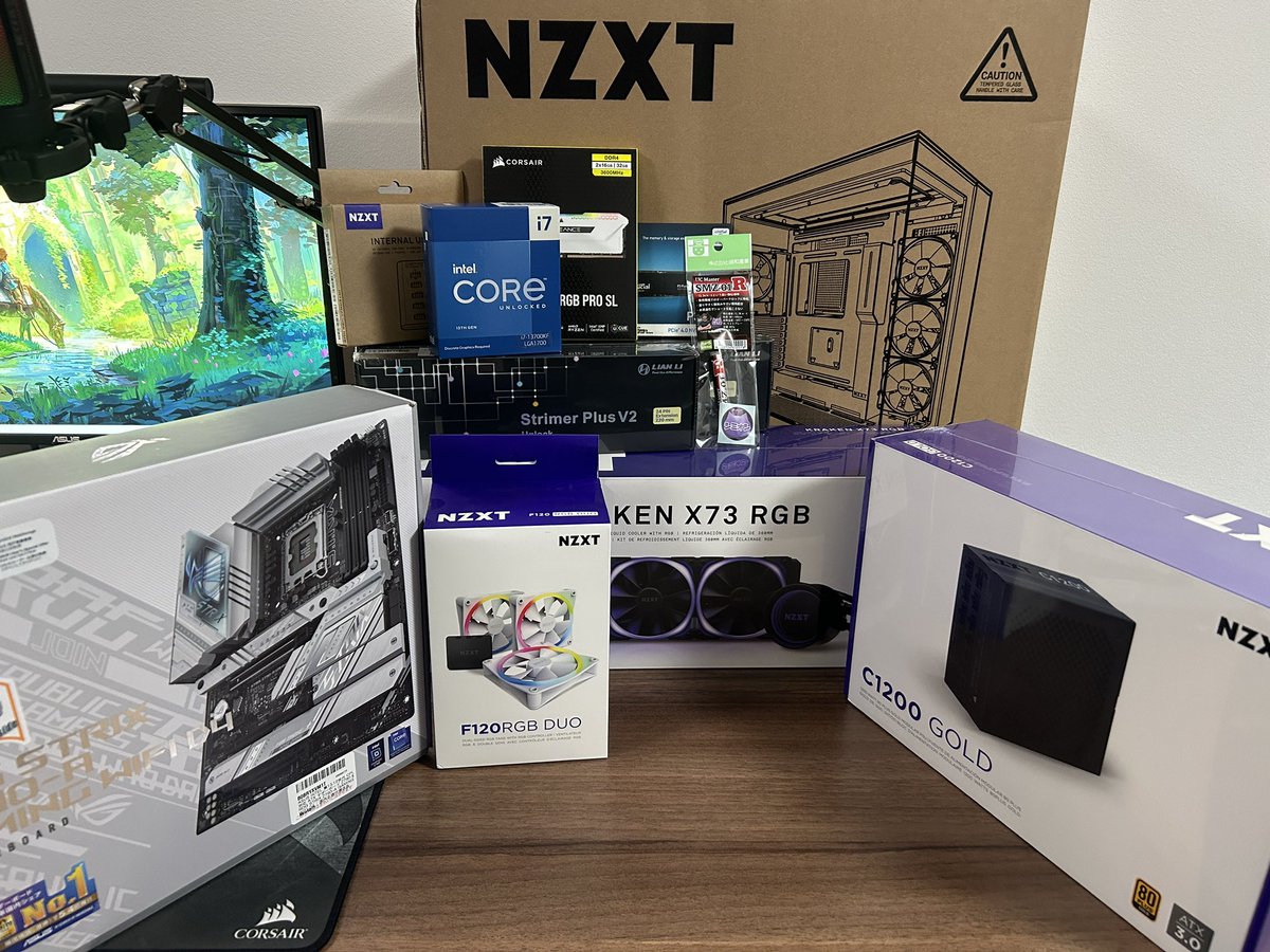 syaru3_'s tweet photo. 初の自作pcに挑戦！ https://t.co/ntoNjICDot