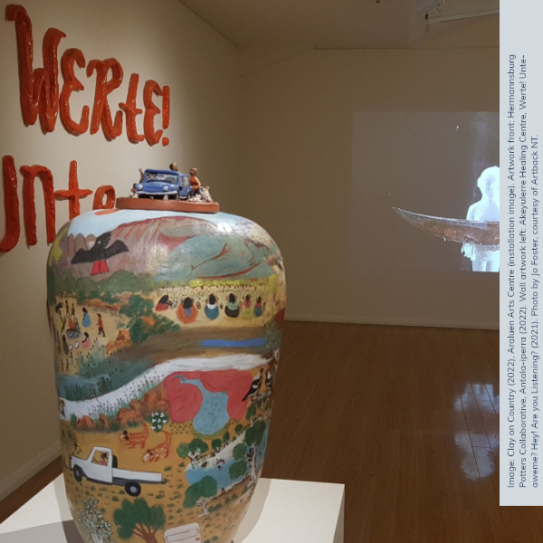 AusGovArts's tweet photo. 📣 We’re excited to support the development and touring of 7 new exhibitions through the latest round of #VisionsofAustralia. This program supports Australian #artists to showcase their work, with a focus on touring to regional and remote Australia ➡ https://t.co/nRzmqHy2sq https://t.co/t8HwRreNii